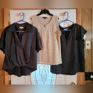 Bundle Of 3 Large Tops